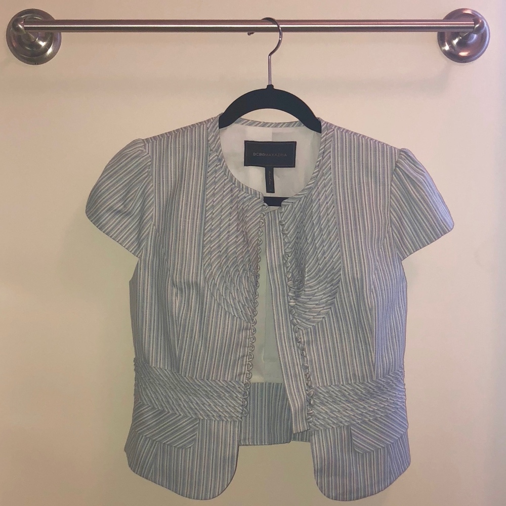 BCBG Woven Blazer NWOT